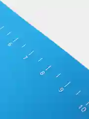 Синий коврик силиконовый для раскатки теста и выпечки, 60*45см