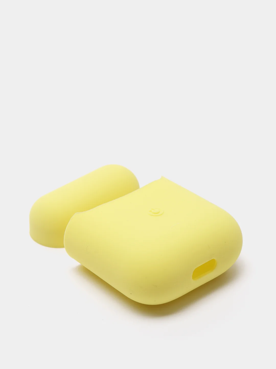Желтый силиконовый чехол для Airpods