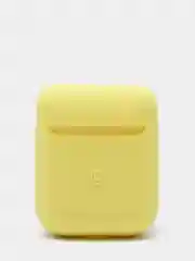 Желтый силиконовый чехол для Airpods