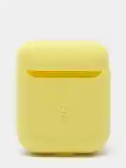 Желтый силиконовый чехол для Airpods