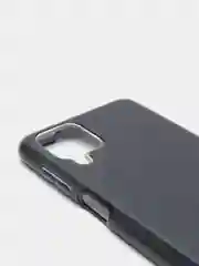 Угольный чехол блестящий для Samsung A12