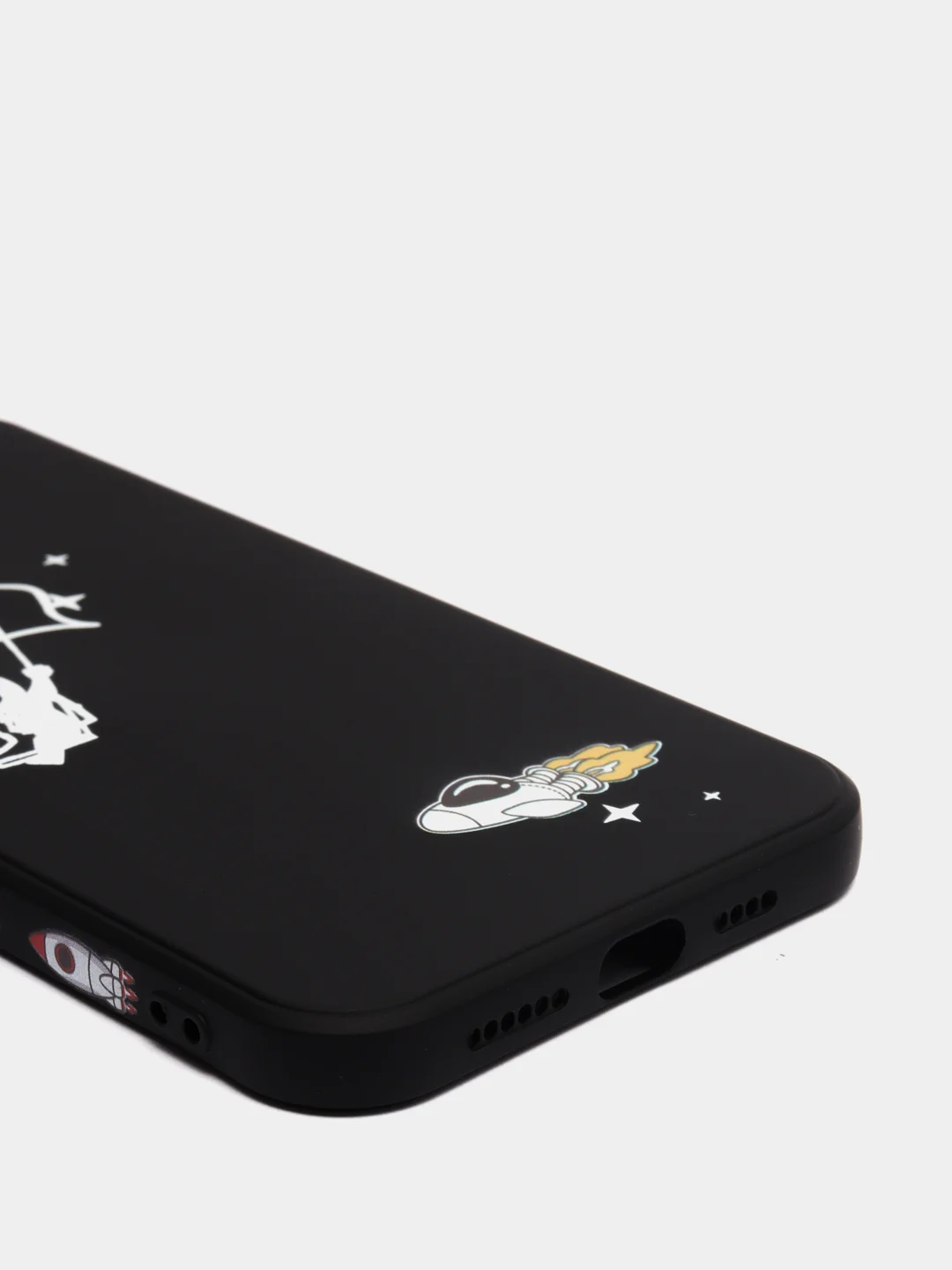 Черный чехол для айфон (iPhone) 11 12 13 7 8 Plus XR Pro Max силиконовый про макс