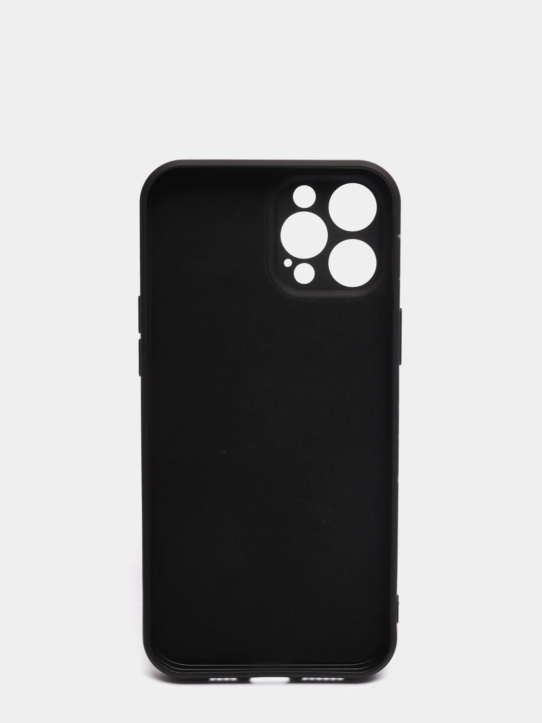 Черный чехол для айфон (iPhone) 11 12 13 7 8 Plus XR Pro Max силиконовый про макс
