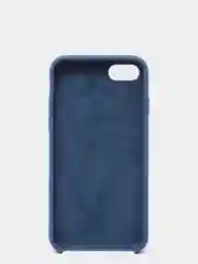 Синий меланж чехол силиконовый для IPhone 7, 8, SE 2020