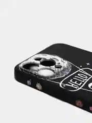 Черный чехол для айфон (iPhone) 11 12 13 7 8 Plus XR Pro Max силиконовый про макс