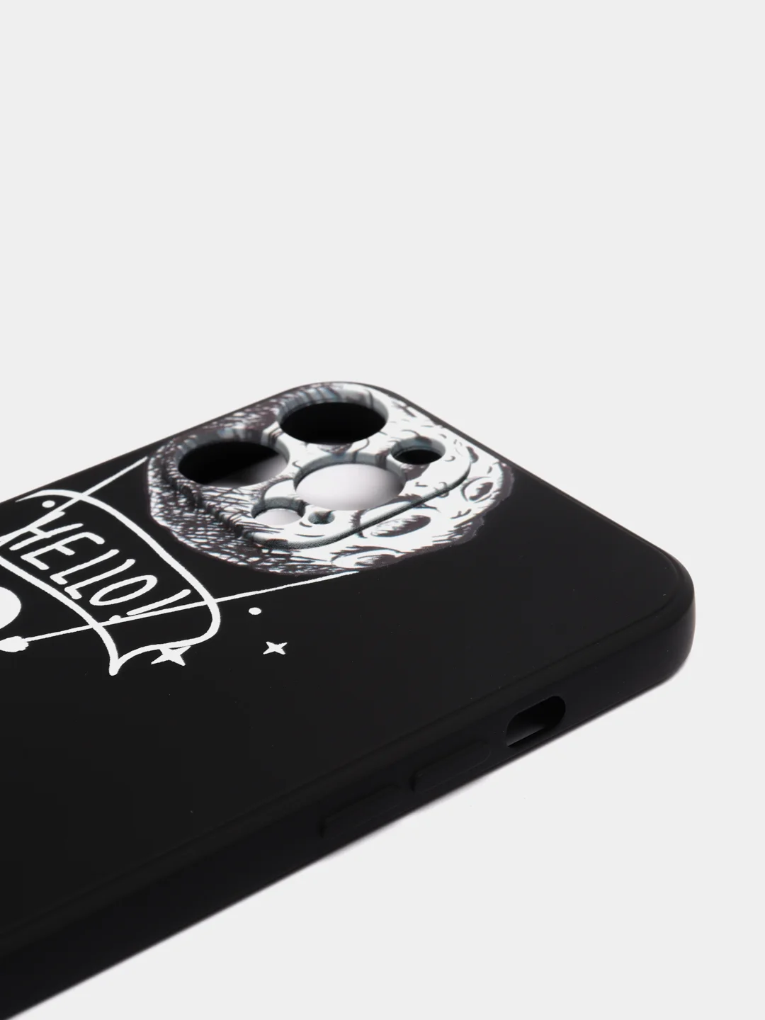 Черный чехол для айфон (iPhone) 11 12 13 7 8 Plus XR Pro Max силиконовый про макс