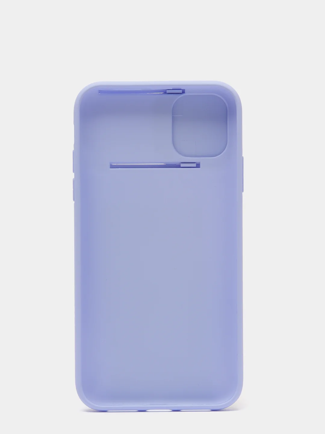 Лавандовый ребристый чехол с защитой камеры в виде шторки на iPhone 6s/7/8/Plus/SE/20/11/Pro на айфон