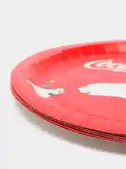 Набор бумажных тарелок "Coca-Cola. Мишки", 6 штук, диаметр 230 мм