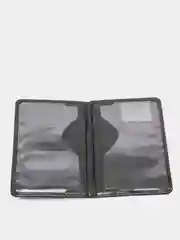Черный обложка для паспорта