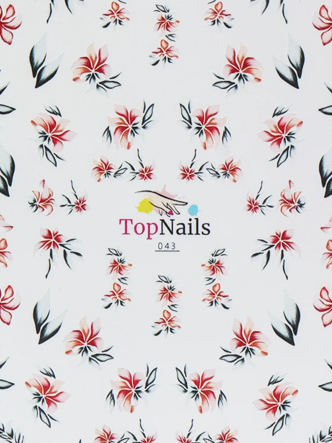 Слайдер/Top Nails/(водные наклейки) для дизайна ногтей. На любой фон