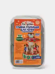 Порошок глиняный для лепки "Голубая Волшебница", голубой, 1000 г