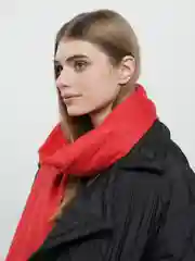 Алый палантины женские/шарф платок жен/осень/зима/подарок маме/Blend Cashmere/головн/маме