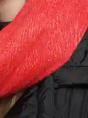 Алый палантины женские/шарф платок жен/осень/зима/подарок маме/Blend Cashmere/головн/маме