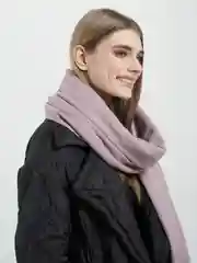 Сиреневый палантины женские/шарф платок жен/осень/зима/подарок маме/Blend Cashmere/головн/маме