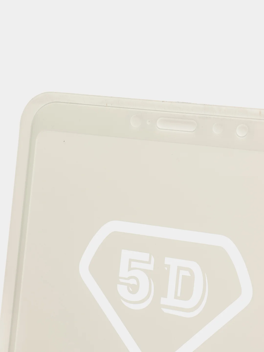 Белый защитные стекла 5D для смартфонов Xiaomi ( на весь дисплей )