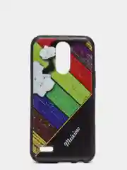 Тёмно-коричневый чехол LG K10 2017