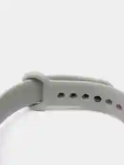 Серебряный силиконовый ремешок для Xiaomi Mi Band 3 и Mi Band 4, фитнес-браслет
