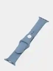 Синий меланж силиконовый ремешок для Apple Watch 38-40 мм