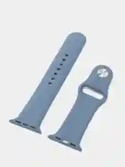 Синий меланж силиконовый ремешок для Apple Watch 38-40 мм