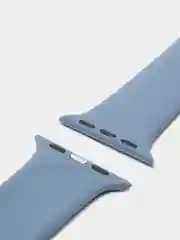 Синий меланж силиконовый ремешок для Apple Watch 38-40 мм