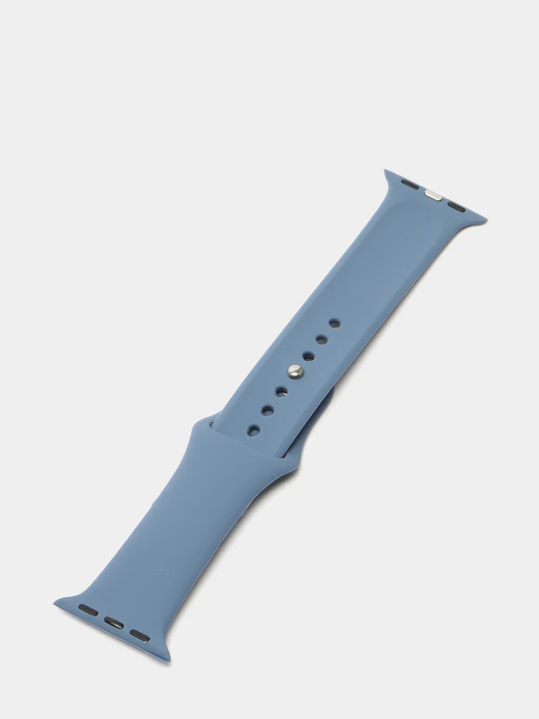 Синий меланж силиконовый ремешок для Apple Watch 38-40 мм