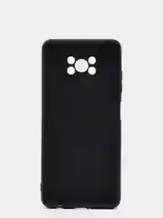 Чехол Xiaomi Poco X3 NFC / Poco X3 Pro черный силиконовый Сяоми Поко Х3 НФС, Про