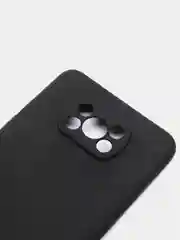 Чехол Xiaomi Poco X3 NFC / Poco X3 Pro черный силиконовый Сяоми Поко Х3 НФС, Про