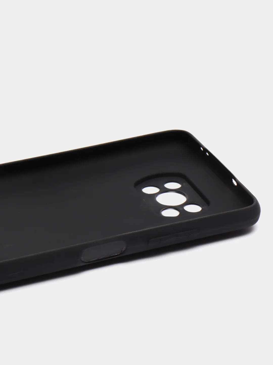 Чехол Xiaomi Poco X3 NFC / Poco X3 Pro черный силиконовый Сяоми Поко Х3 НФС, Про