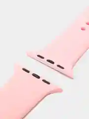 Розовый спортивный силиконовый ремешок для Apple Watch 1/2/3/4/5 размер 42-44