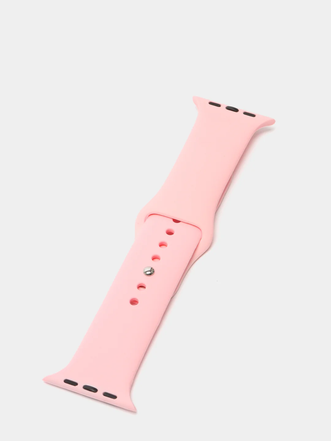 Розовый спортивный силиконовый ремешок для Apple Watch 1/2/3/4/5 размер 42-44