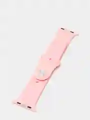 Розовый спортивный силиконовый ремешок для Apple Watch 1/2/3/4/5 размер 42-44