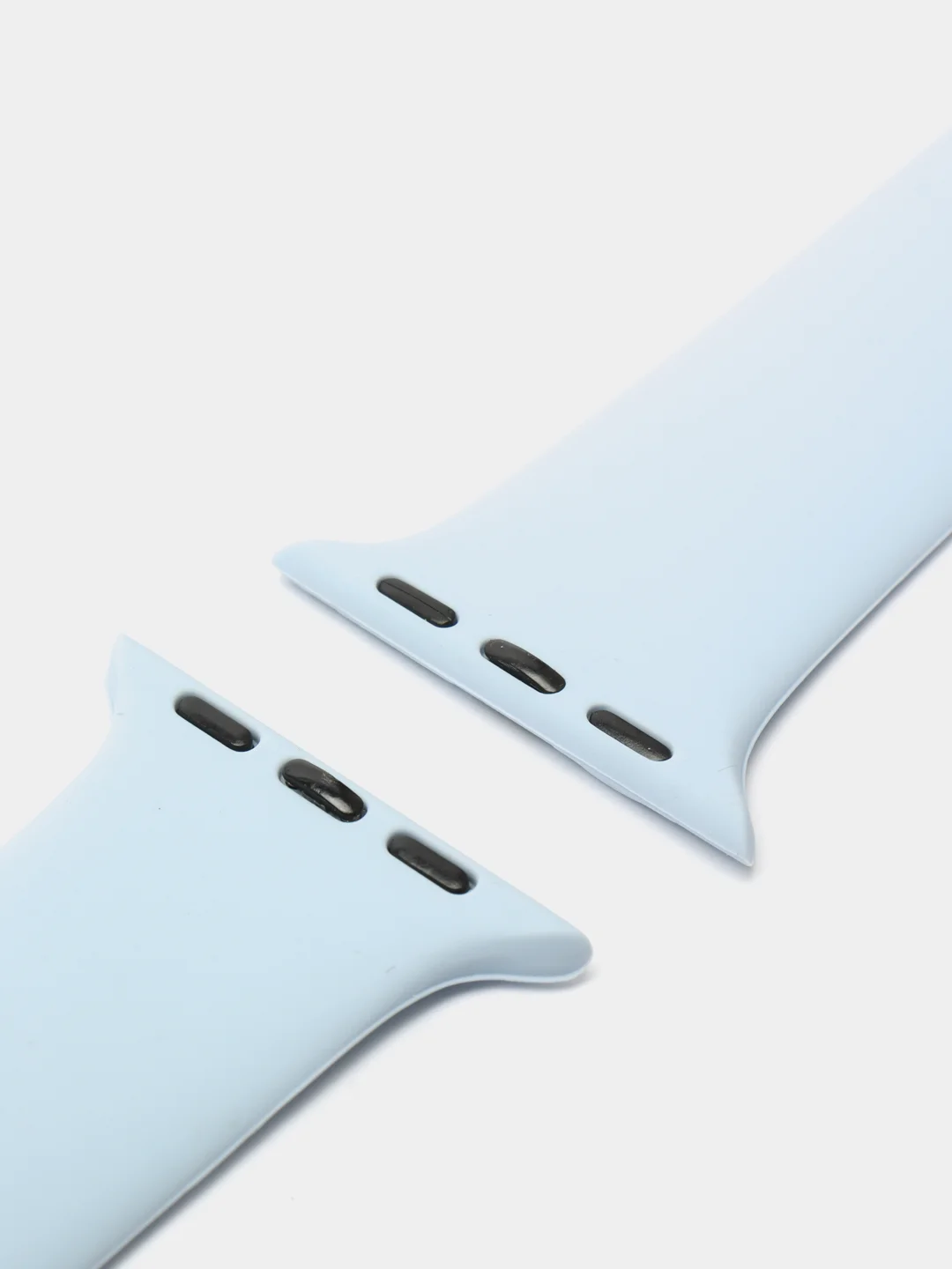Небесно-голубой силиконовый ремешок для Apple Watch 38-40 мм