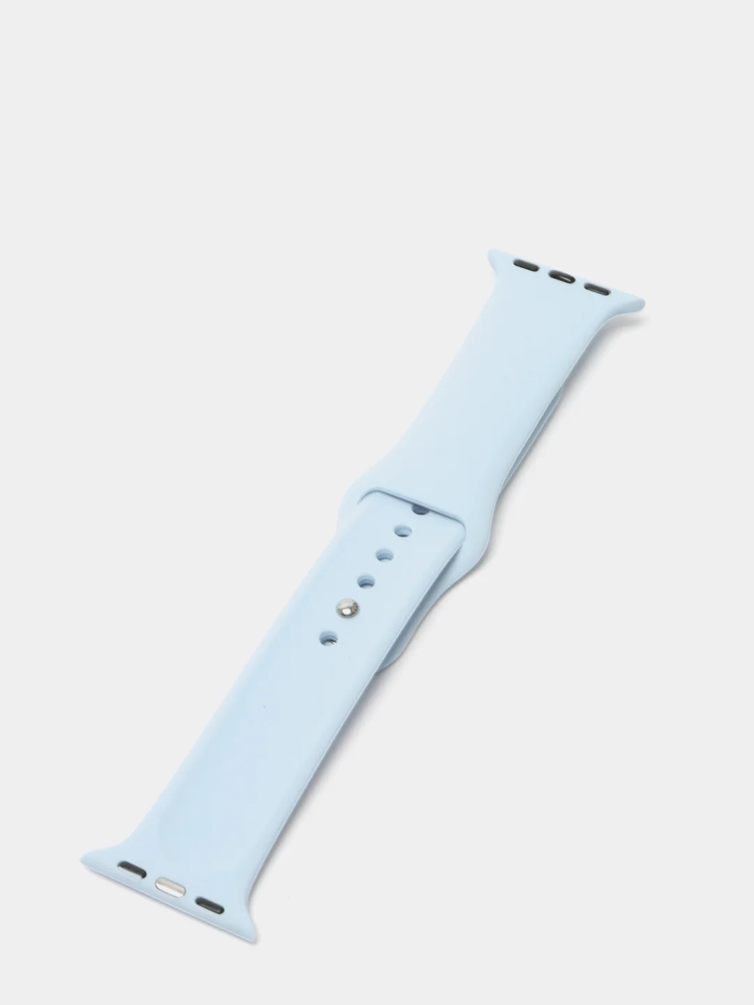 Небесно-голубой силиконовый ремешок для Apple Watch 38-40 мм
