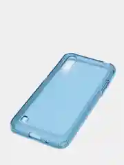 Синий чехол - накладка Araree - Samsung Galaxy A01, прозрачный