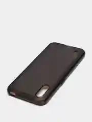Синий чехол - накладка Araree - Samsung Galaxy A01, прозрачный