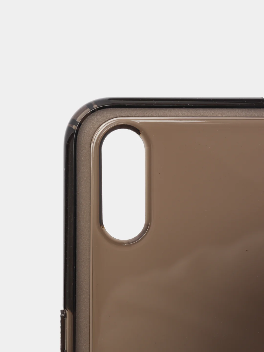 Синий чехол - накладка Araree - Samsung Galaxy A01, прозрачный