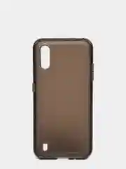 Черный чехол - накладка Araree - Samsung Galaxy A01, прозрачный