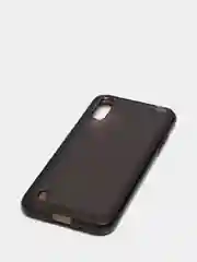 Синий чехол - накладка Araree - Samsung Galaxy A01, прозрачный