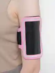 Розовый сумка чехол для смартфона на руку