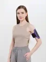 Фиолетовый сумка чехол для смартфона на руку