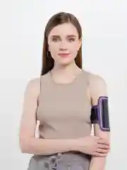 Фиолетовый сумка чехол для смартфона на руку