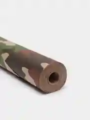 Бумага упаковочная крафт "Камуфляж Лес", 70 г/м, 0,7 х 10 м