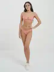 Красный купальник раздельный женский