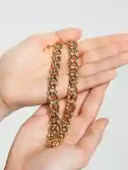 Золотой классическая женская цепь на шею