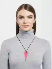 Розовый винтажная подвеска