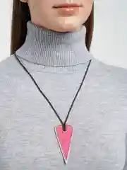 Розовый винтажная подвеска