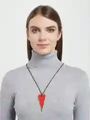Красный винтажная подвеска