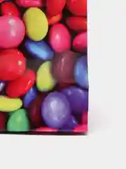 Бирюзовый сумочки бумажные ламинированные 114х146х64