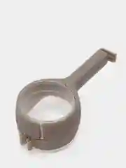 Серый зажим замок для пакета с горлышком и крышкой (Дозатор для хранения сыпучих продуктов)