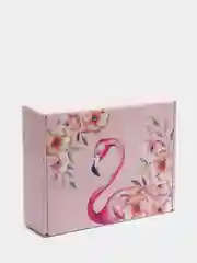 Складная коробка "Фламинго", 27 х 21 х 9 см
